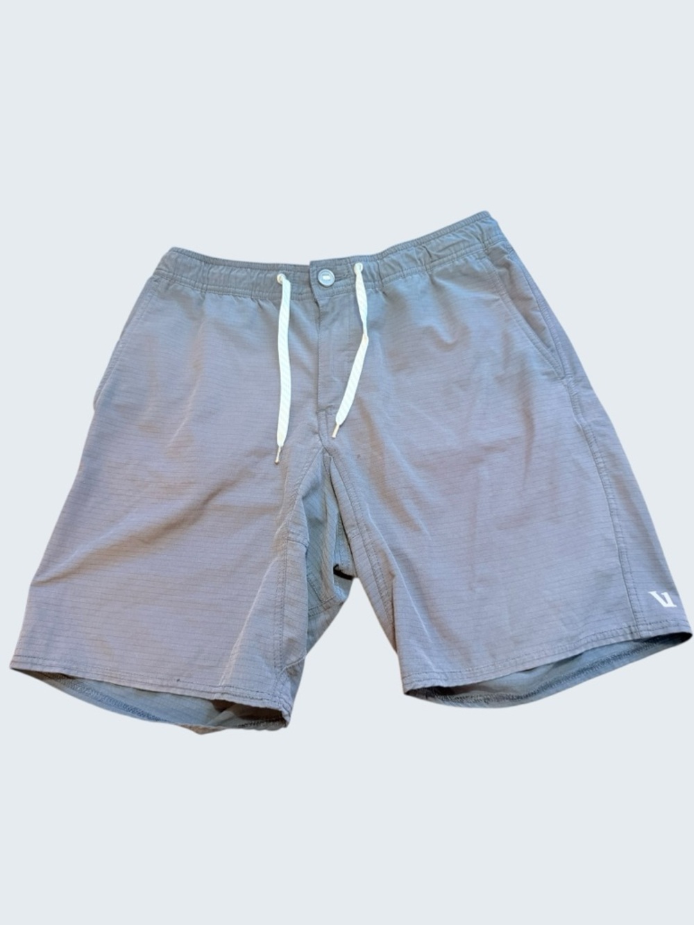 Vuori Men’s RipStop Blue Athletic Shorts.